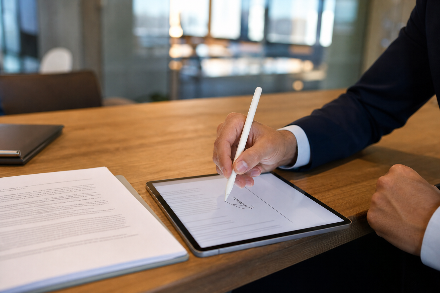 Firma de documentos con seguimiento de estado