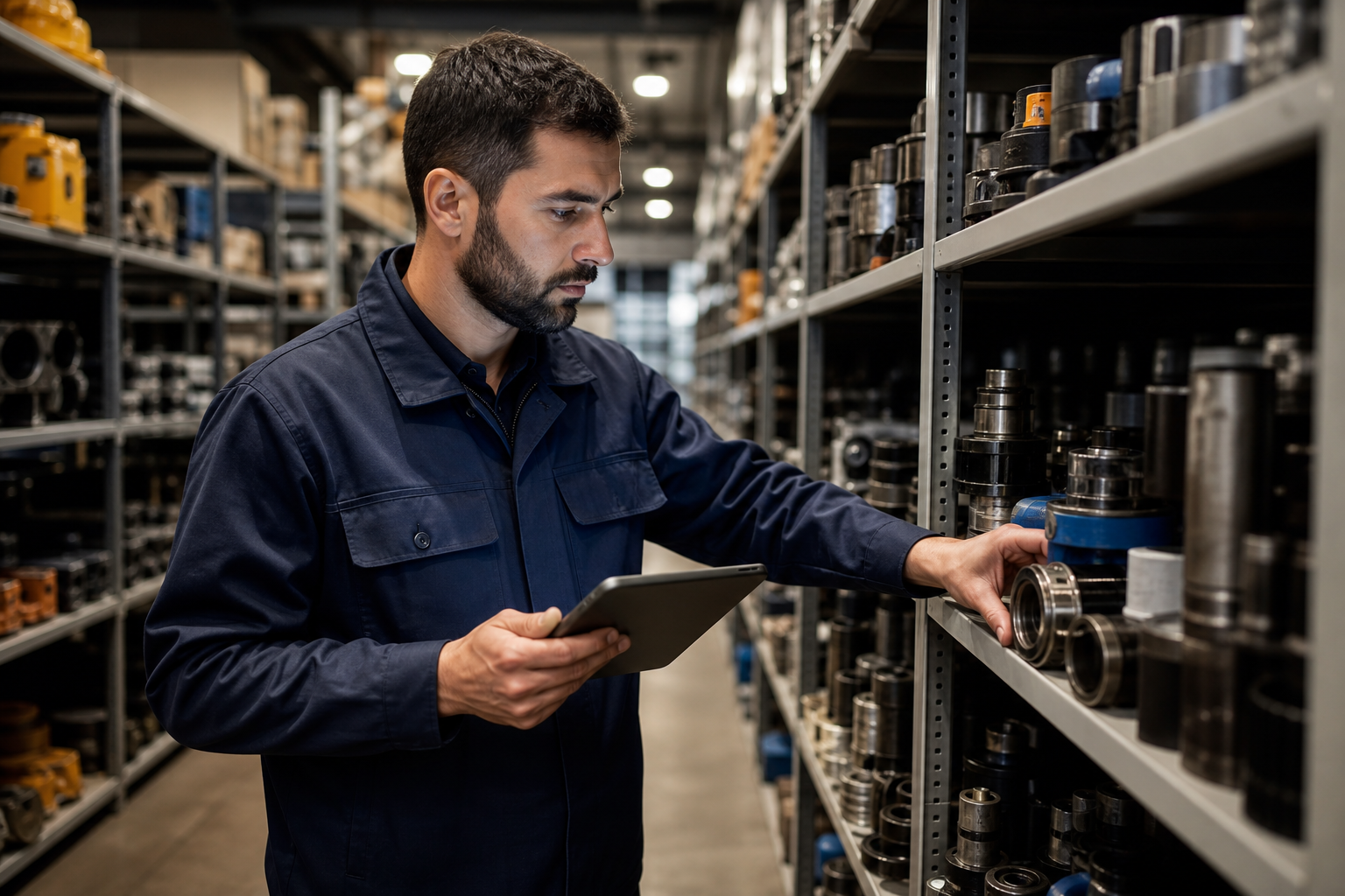 Repuestos críticos sin quiebre de stock