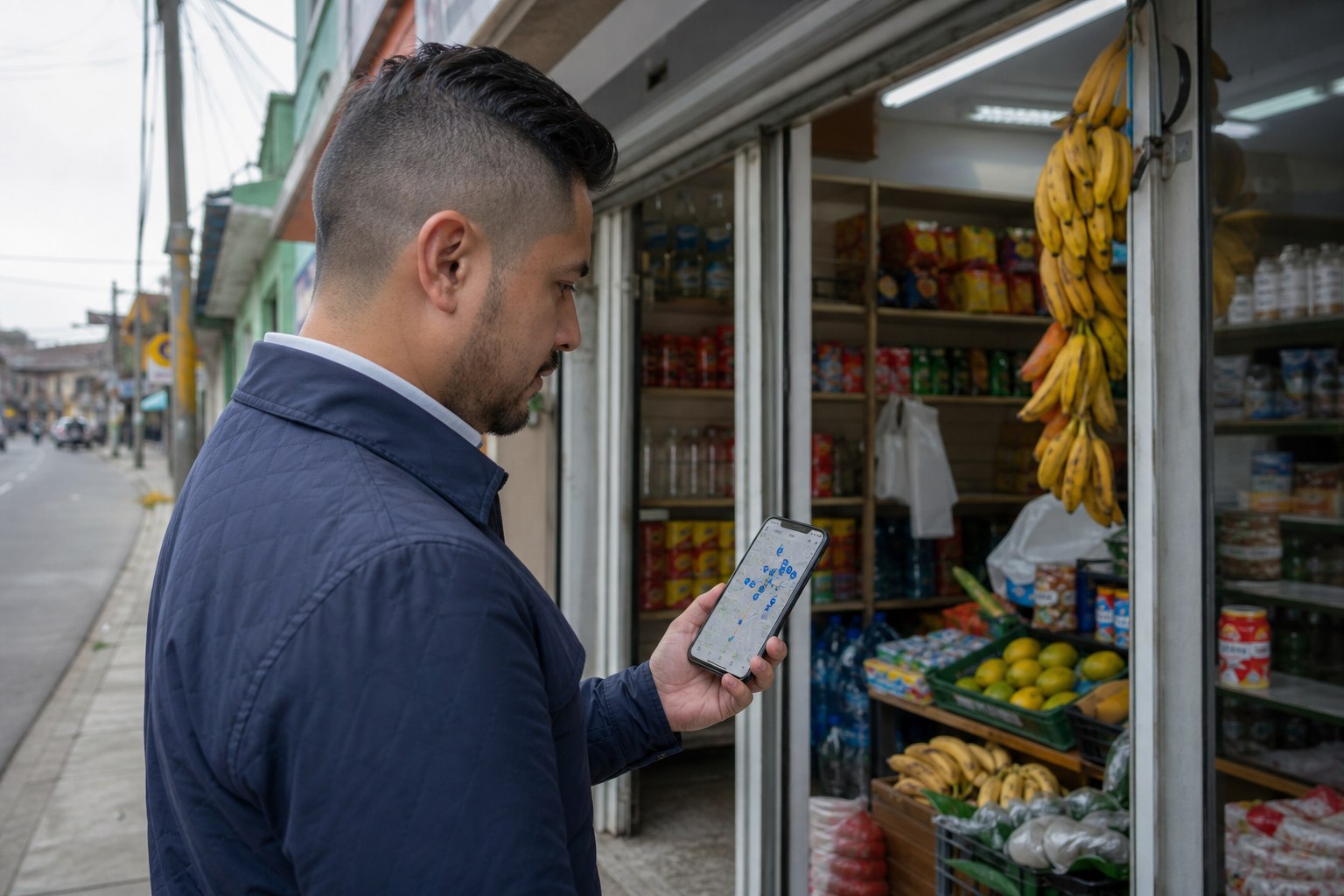 Cobertura de locales con rutas trade medibles