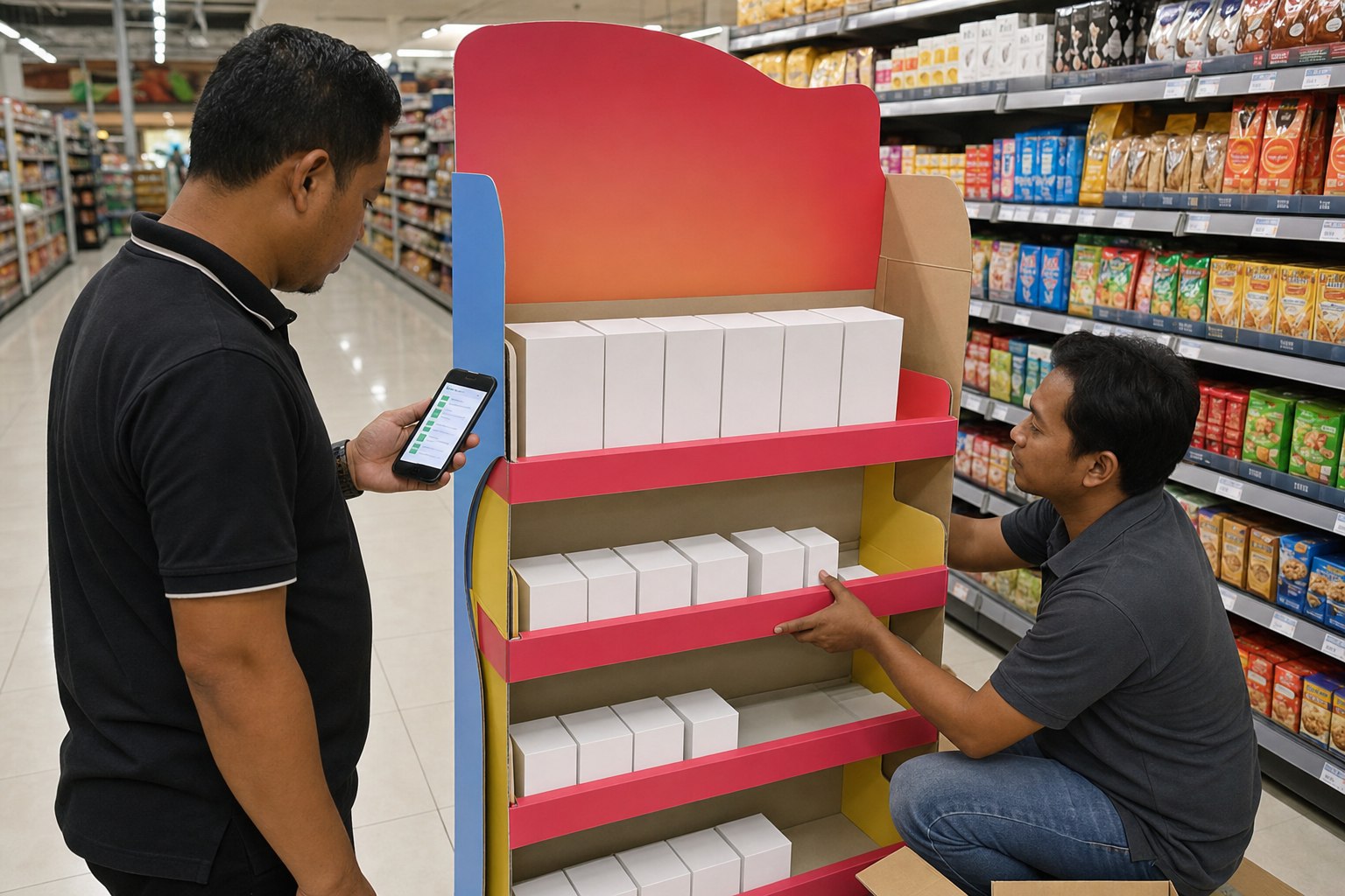 POSM instalado con evidencia y vigencia