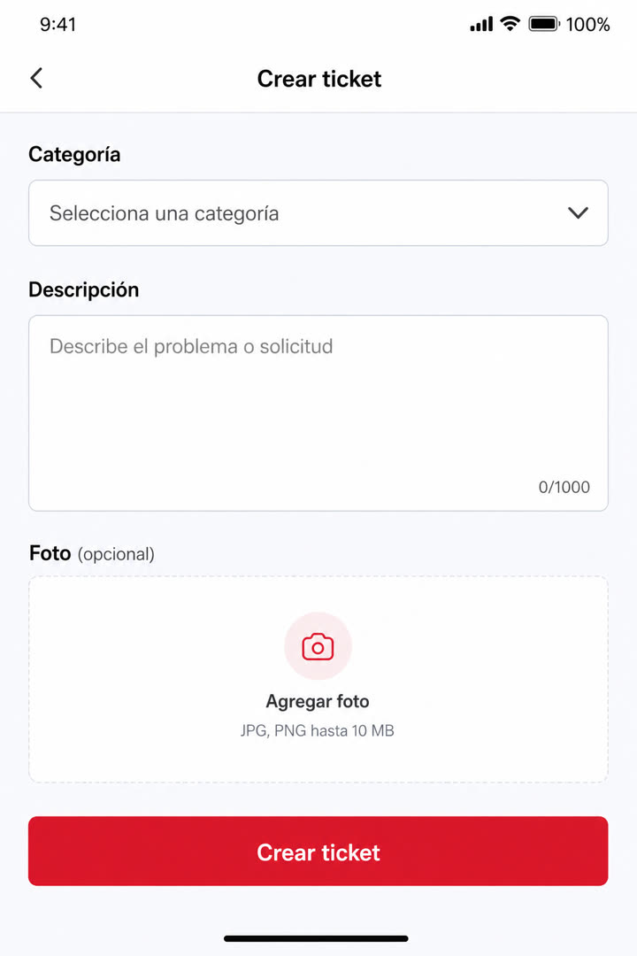 App figho — ticket o inspección en app (Cadena de custodia y handovers trazados de punta a punta)